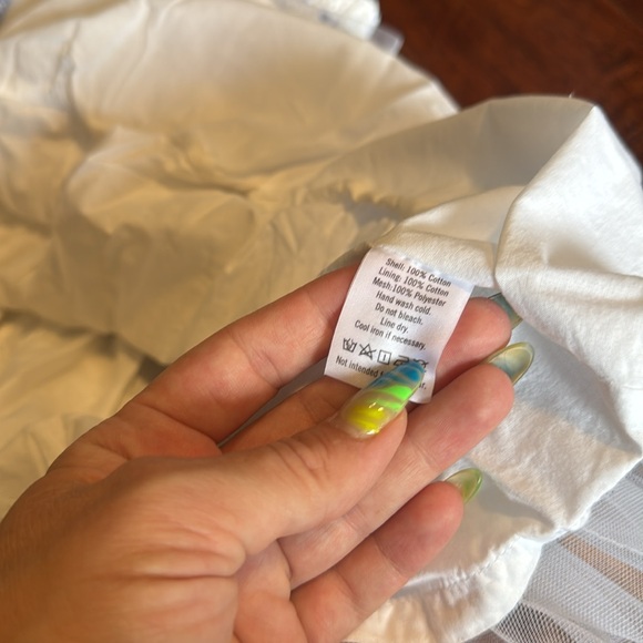 Janie and Jack Blue and White Floral Dress - Picture 9 of 9